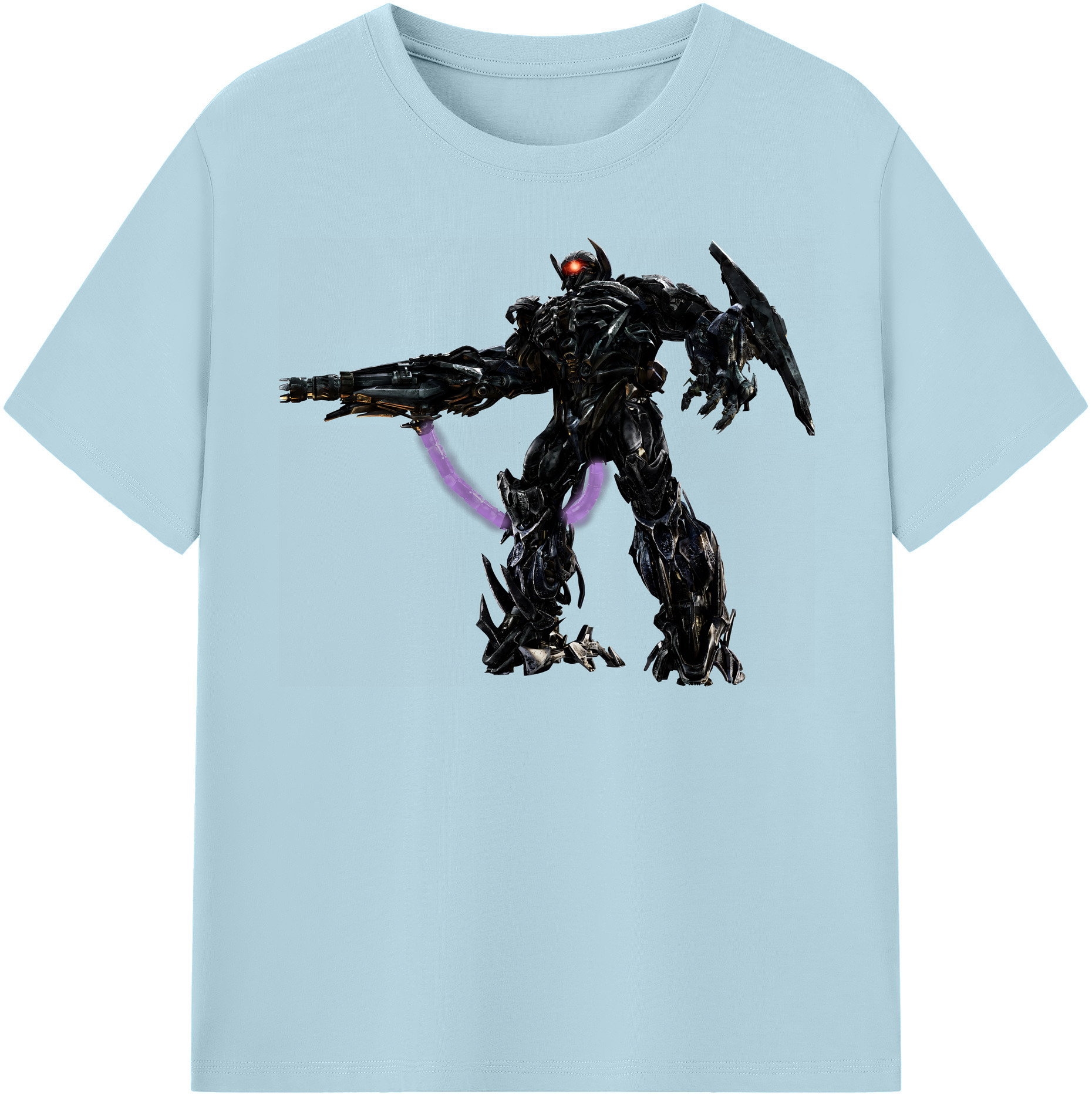 （画像用） Transformers トランスフォーマー 綿100％半袖Tシャツ（フロントプリント）
